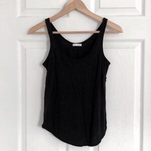 Black Zara scoop neck Tank